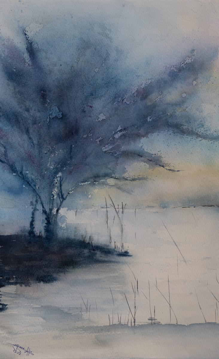 Blue tree