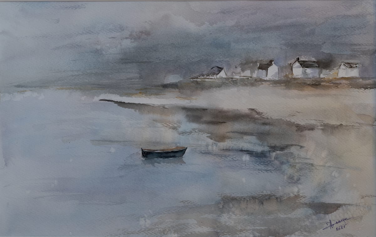 Little houses at the sea